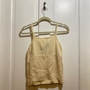 Sweater Tank Top